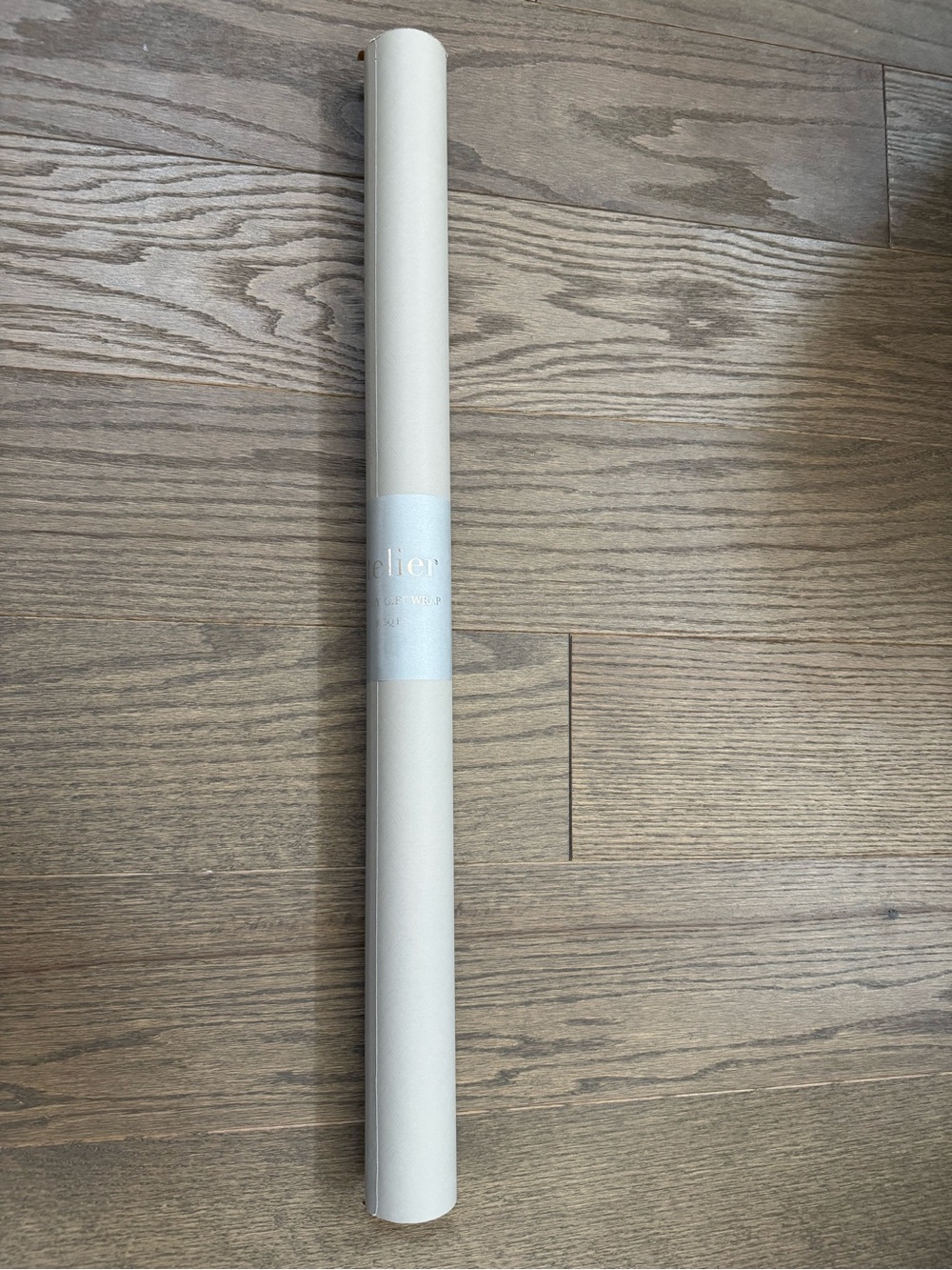 New! Atelier Luxury Gift Wrap in Dove Grey Neutral 30 SQ FT